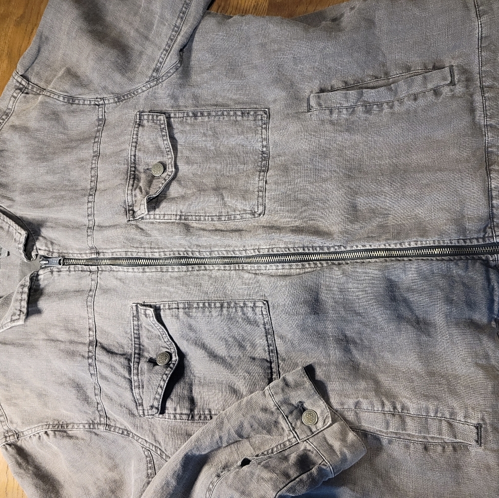 Lucky jean mens Linen jacket XL